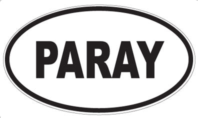 PARAY - Oval Magnet