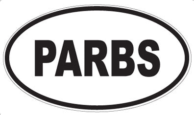 PARBS - Oval Magnet
