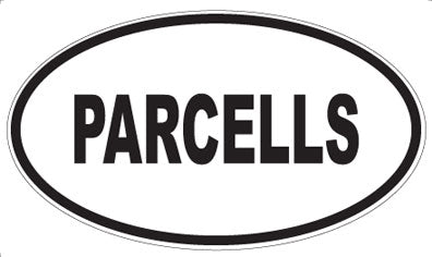 PARCELLS - Oval Sticker