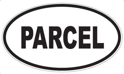 PARCEL - Oval Magnet