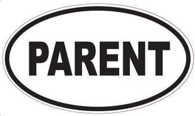 PARENT - Oval Sticker