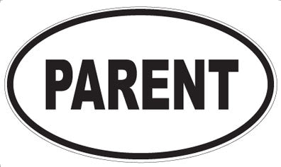 PARENT - Oval Magnet