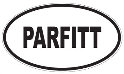 PARFITT - Oval Sticker