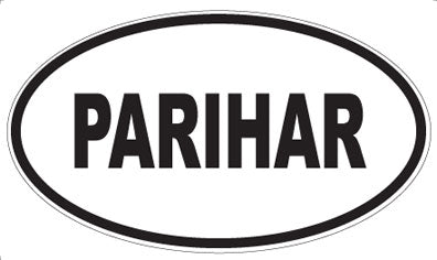 PARIHAR - Oval Magnet