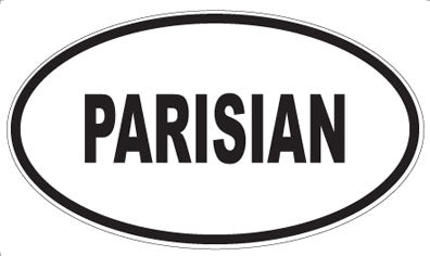 PARISIAN - Oval Magnet