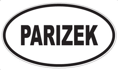 PARIZEK - Oval Magnet