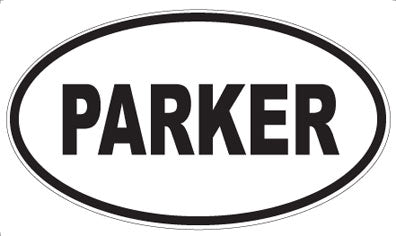 PARKER - Oval Magnet