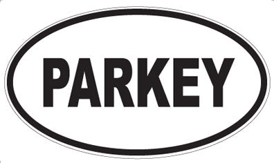PARKEY - Oval Magnet