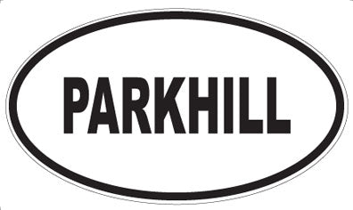 PARKHILL - Oval Sticker