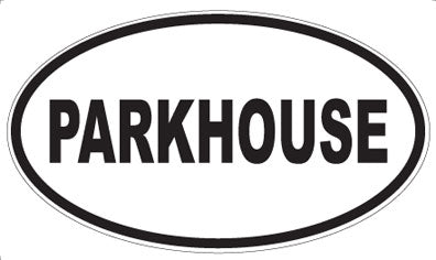 PARKHOUSE - Oval Magnet