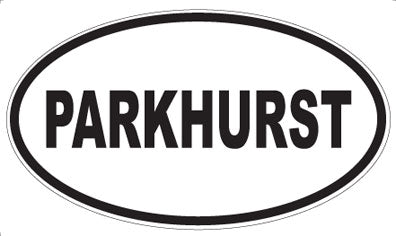 PARKHURST - Oval Magnet