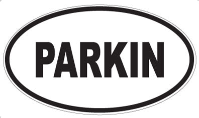 PARKIN - Oval Magnet