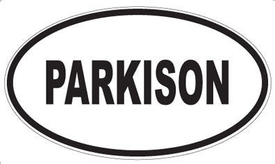 PARKISON - Oval Sticker