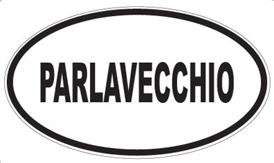 PARLAVECCHIO - Oval Magnet