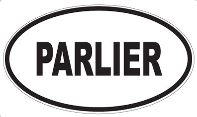 PARLIER - Oval Magnet