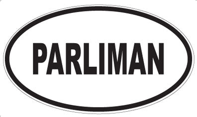 PARLIMAN - Oval Magnet