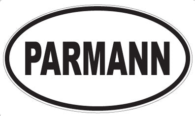 PARMANN - Oval Sticker