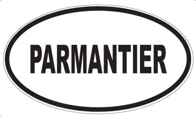 PARMANTIER - Oval Sticker