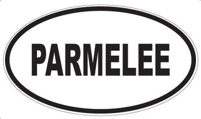 PARMELEE - Oval Magnet