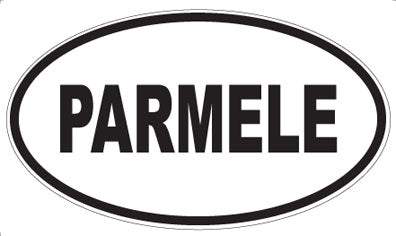 PARMELE - Oval Magnet