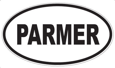 PARMER - Oval Magnet