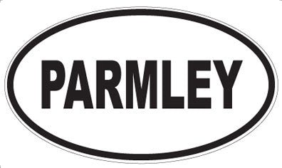 PARMLEY - Oval Sticker