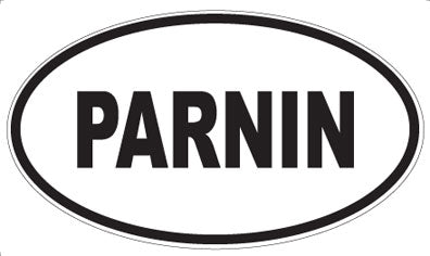 PARNIN - Oval Magnet