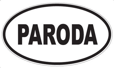 PARODA - Oval Magnet