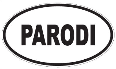 PARODI - Oval Magnet