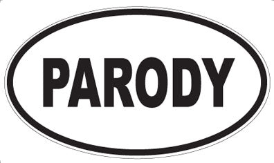 PARODY - Oval Magnet
