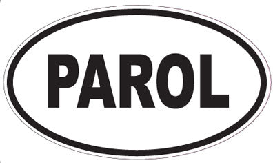PAROL - Oval Magnet