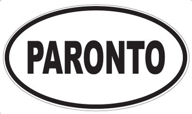 PARONTO - Oval Magnet