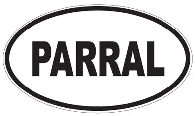 PARRAL - Oval Magnet