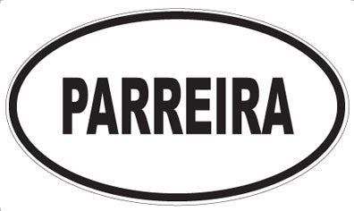 PARREIRA - Oval Magnet