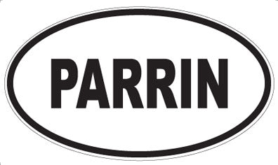 PARRIN - Oval Magnet
