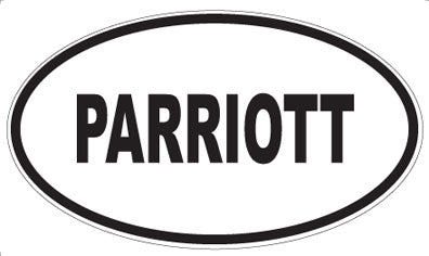 PARRIOTT - Oval Magnet