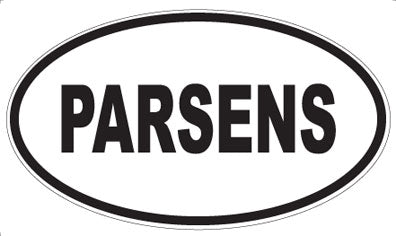 PARSENS - Oval Magnet