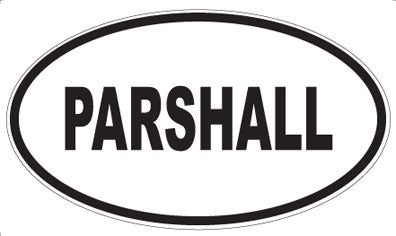 PARSHALL - Oval Sticker