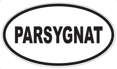 PARSYGNAT - Oval Magnet