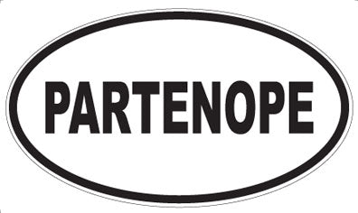 PARTENOPE - Oval Magnet