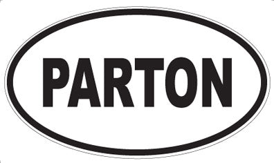 PARTON - Oval Magnet