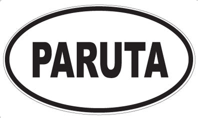 PARUTA - Oval Sticker