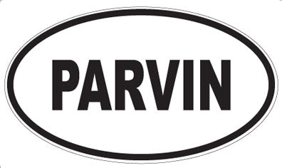 PARVIN - Oval Magnet