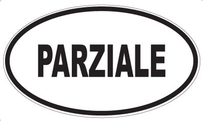 PARZIALE - Oval Magnet