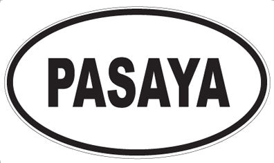 PASAYA - Oval Magnet