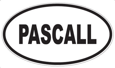 PASCALL - Oval Magnet
