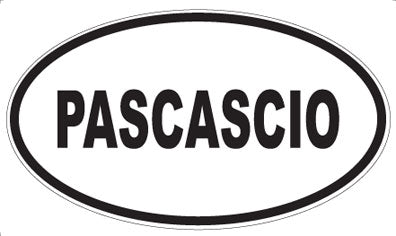 PASCASCIO - Oval Magnet