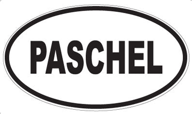 PASCHEL - Oval Magnet