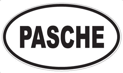 PASCHE - Oval Magnet