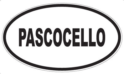 PASCOCELLO - Oval Magnet